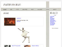 Tablet Screenshot of faithnoman.com